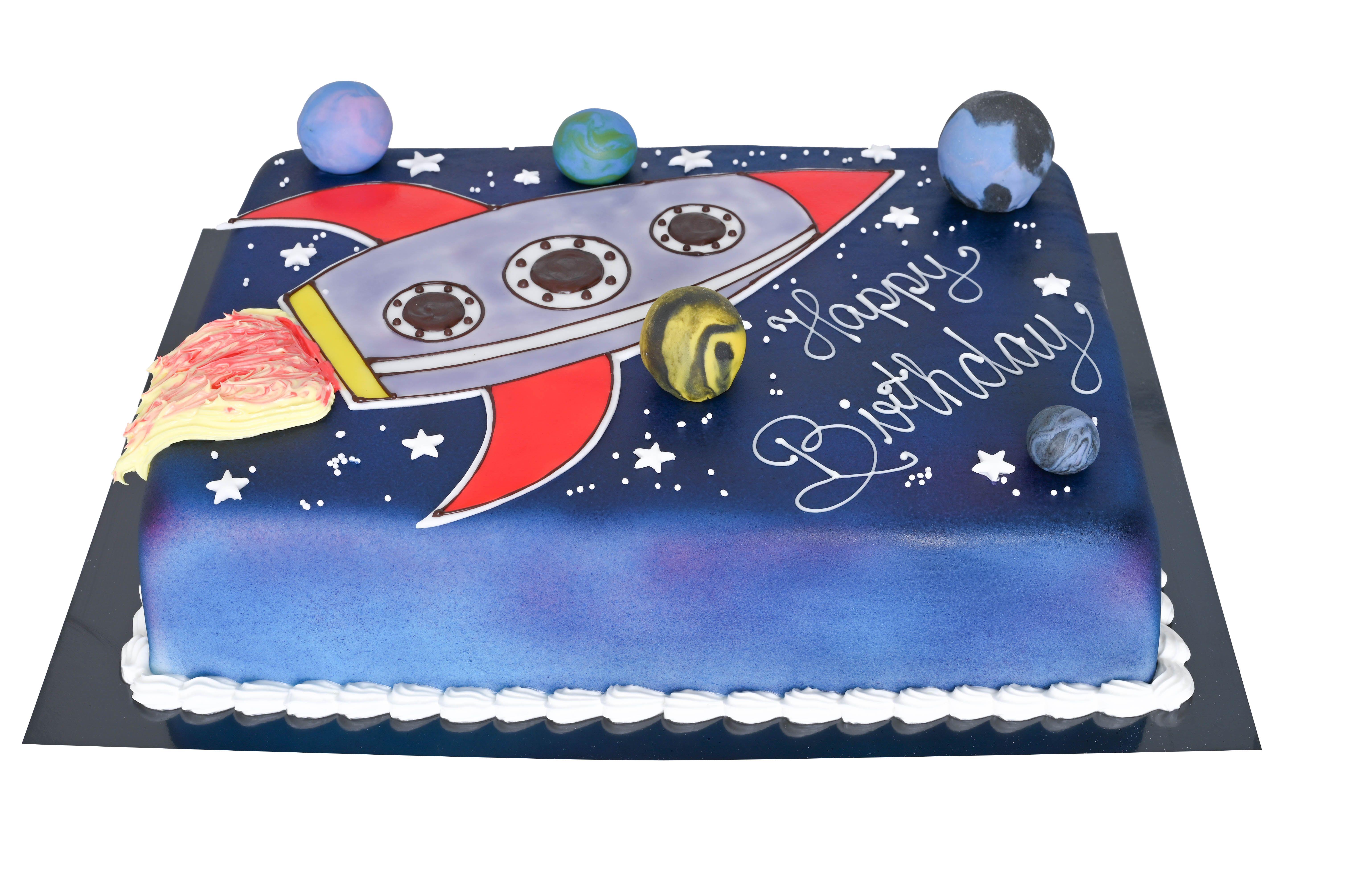 Geléetorte Rakete Geléetorte Rakete