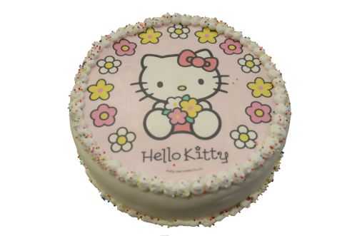 Hello Kitty Torte rund