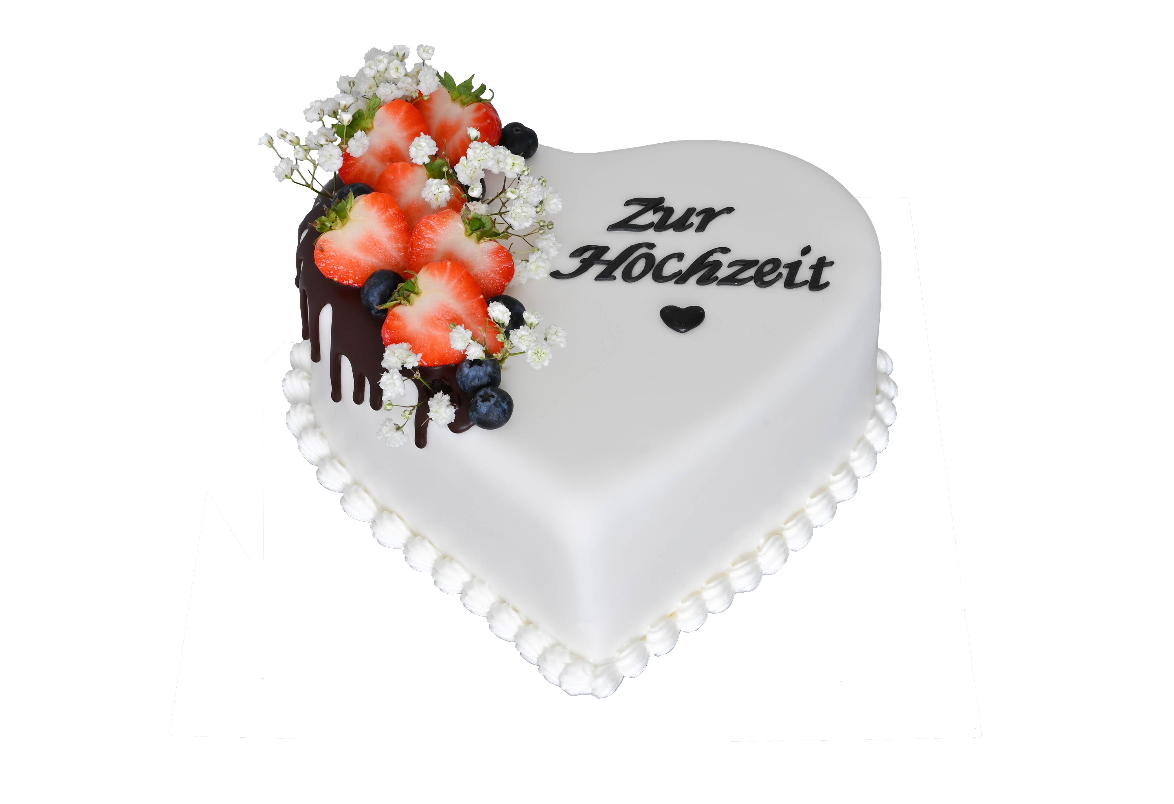 Hochzeits-Herztorte 3