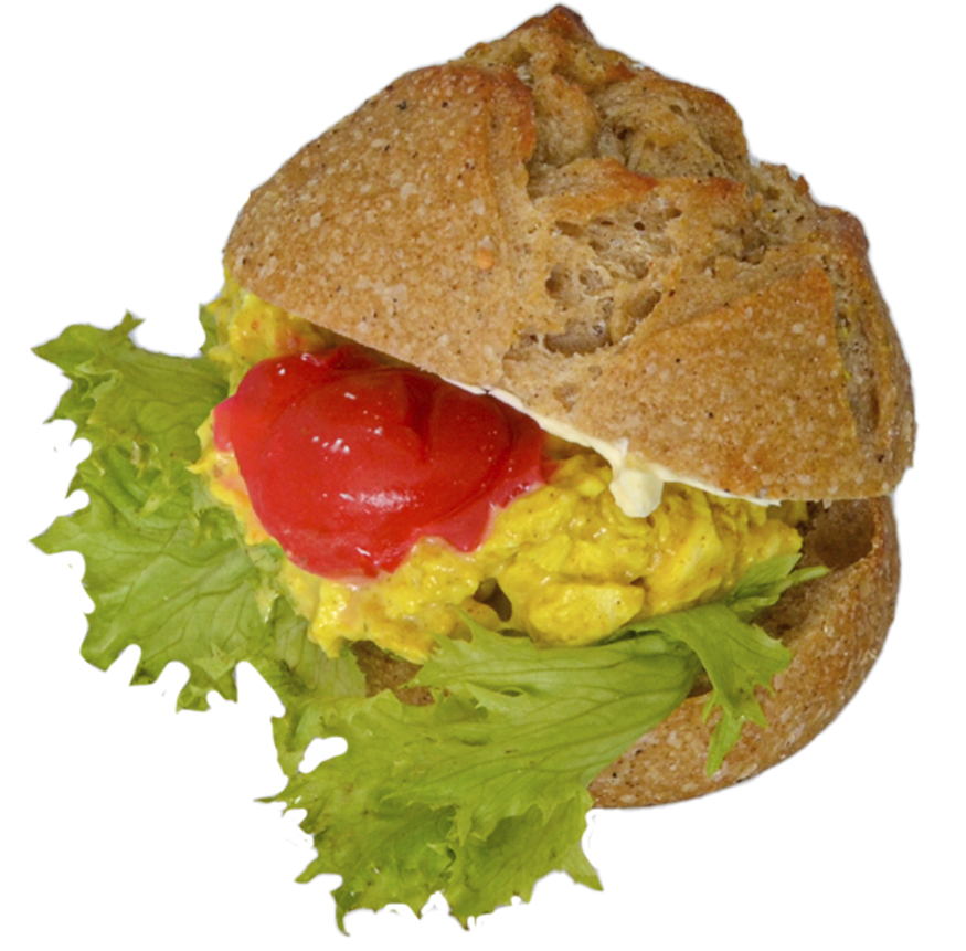 Mini-Sandwich UrDinkel Poulet-Curry
